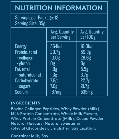 Collagen Protein Chocolate