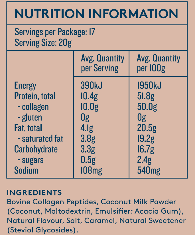 Dairy-Free Collagen Creamer Caramel