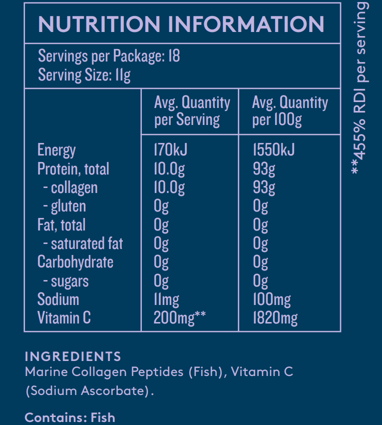 Marine Collagen Peptides Unflavoured