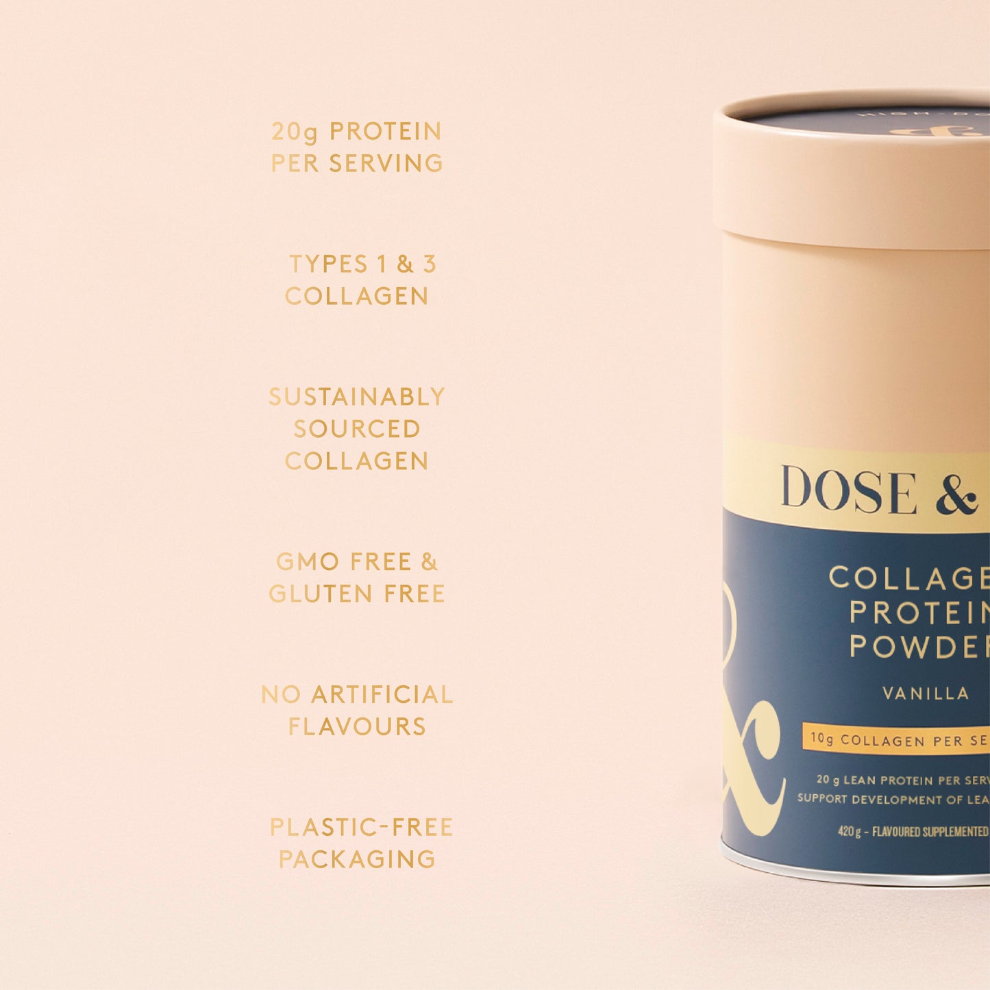 Collagen Protein Vanilla 840g