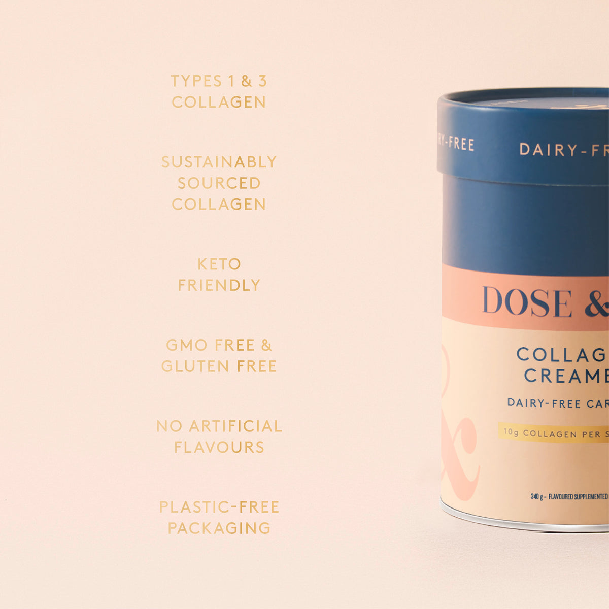 Dairy-Free Collagen Creamer Caramel
