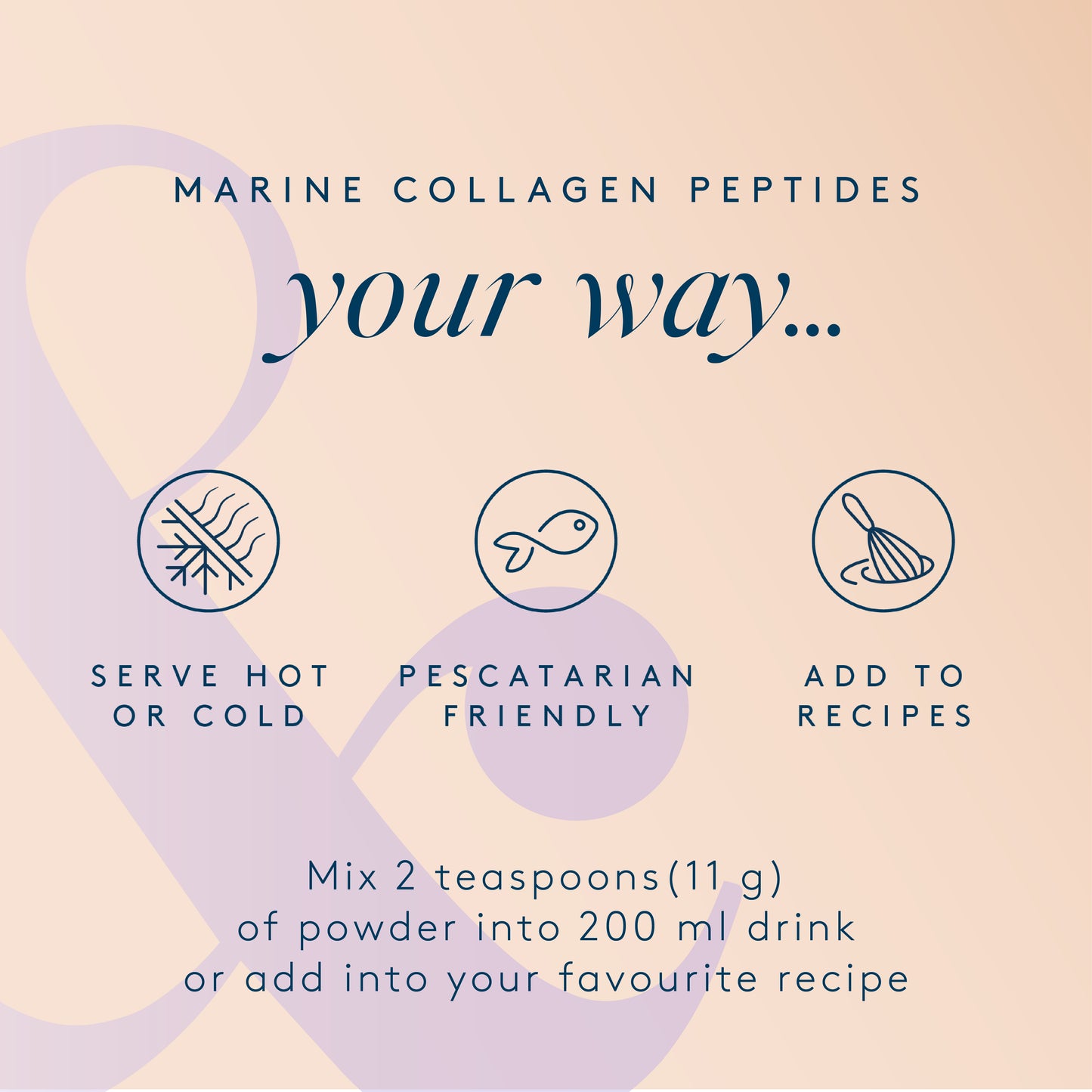 Marine Collagen Peptides 400g