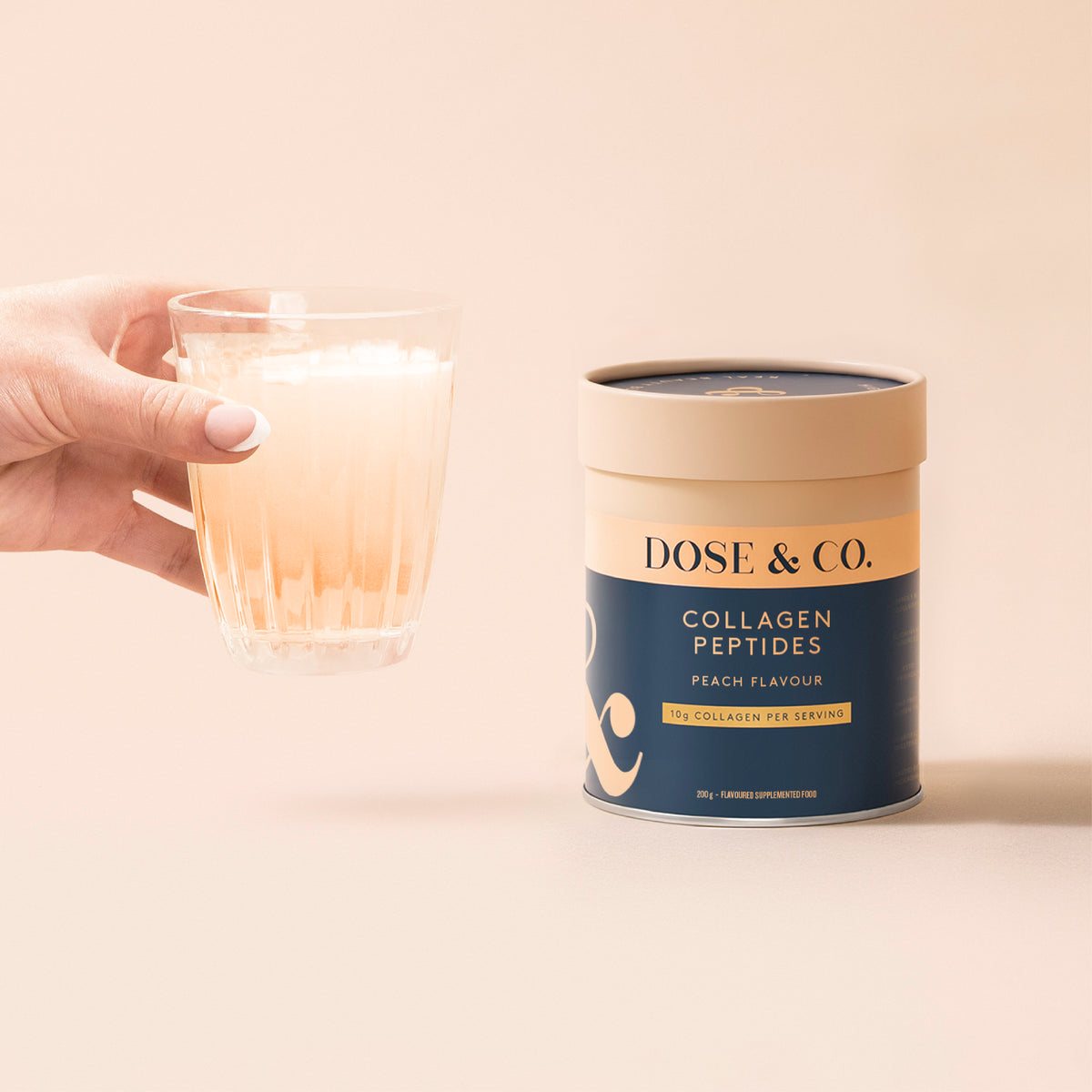 Pure Collagen Peptides Peach