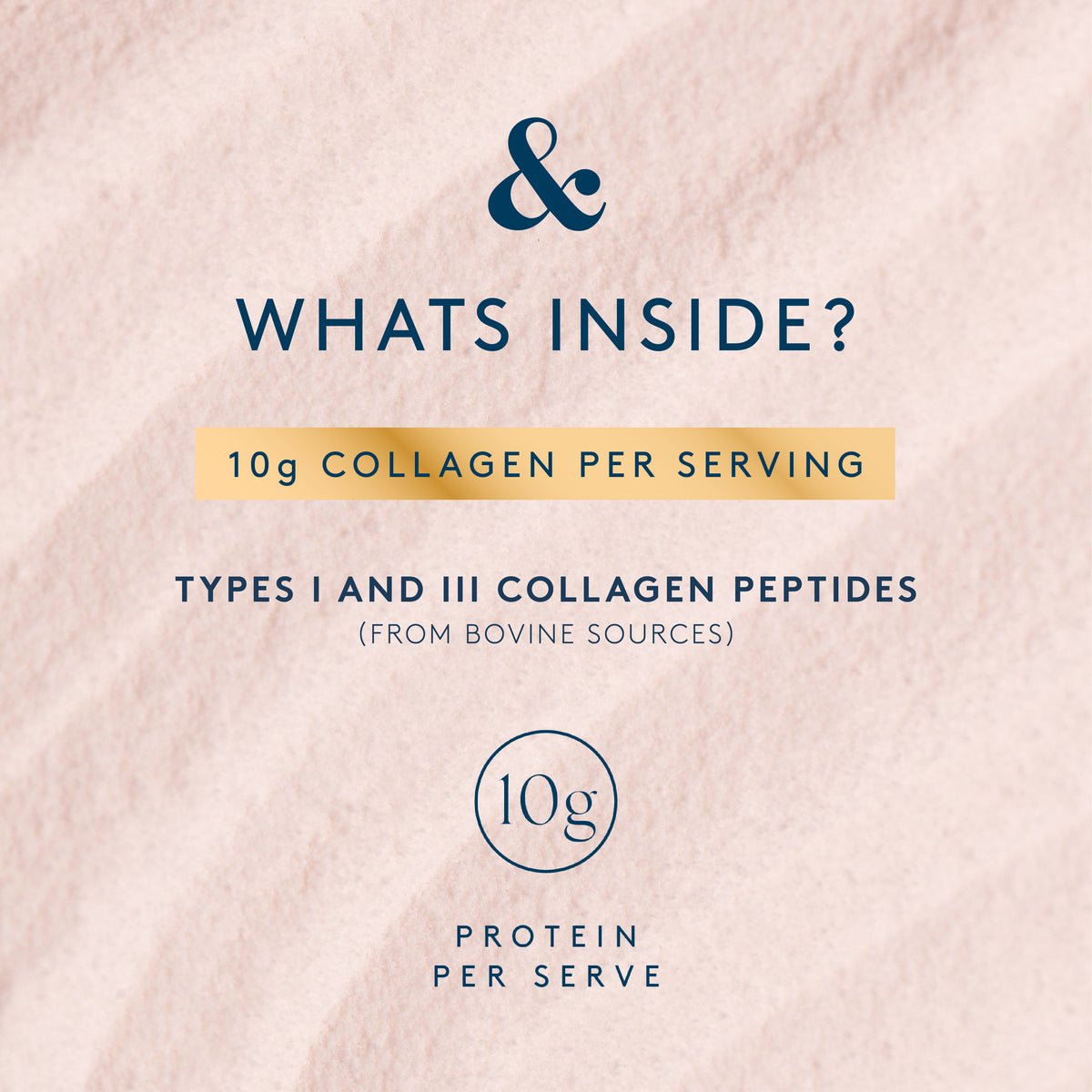 Pure Collagen Peptides Peach